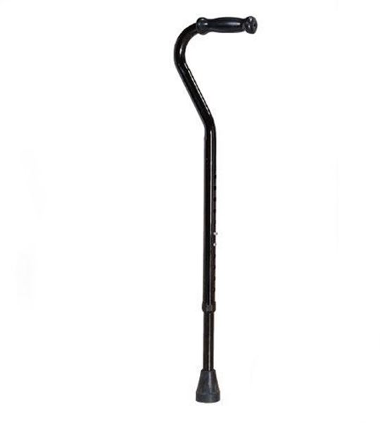 Picture of Bariatric Cane, Offset Handle, Black