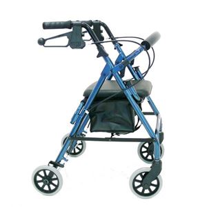 Picture of Mini 4W Walker - 6" Wheels 100kg BLUE
