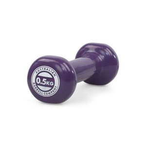 Picture of Dumbbell, 0.5kg, Vinyl Coated, Purple