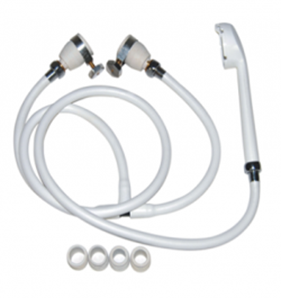 Picture of Push on Double Shower Set with Clamps