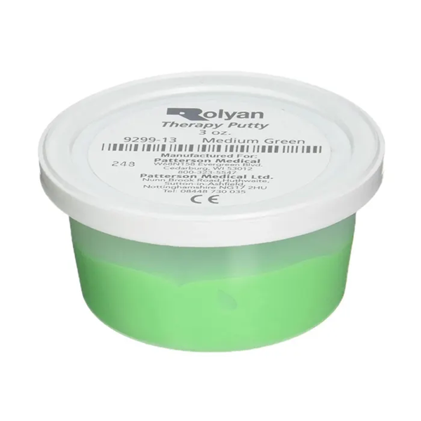 DHS Equipment Program Roylan Therapeutic Exercise Putty Medium Green 85g